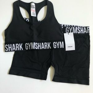 ****SOLD**** NWOT Gymshark M/S Shorts/Bra Set